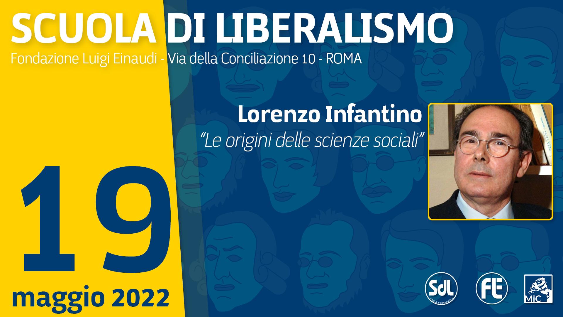 Scuola di Liberalismo 2022 – Lorenzo Infantino “Le origini delle scienze sociali”