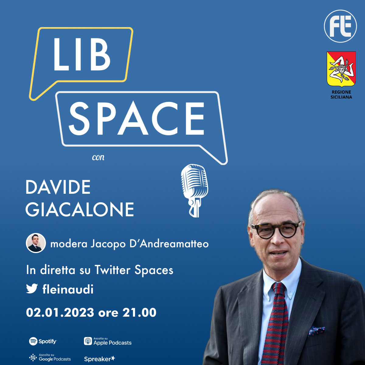 LibSpace con Davide Giacalone