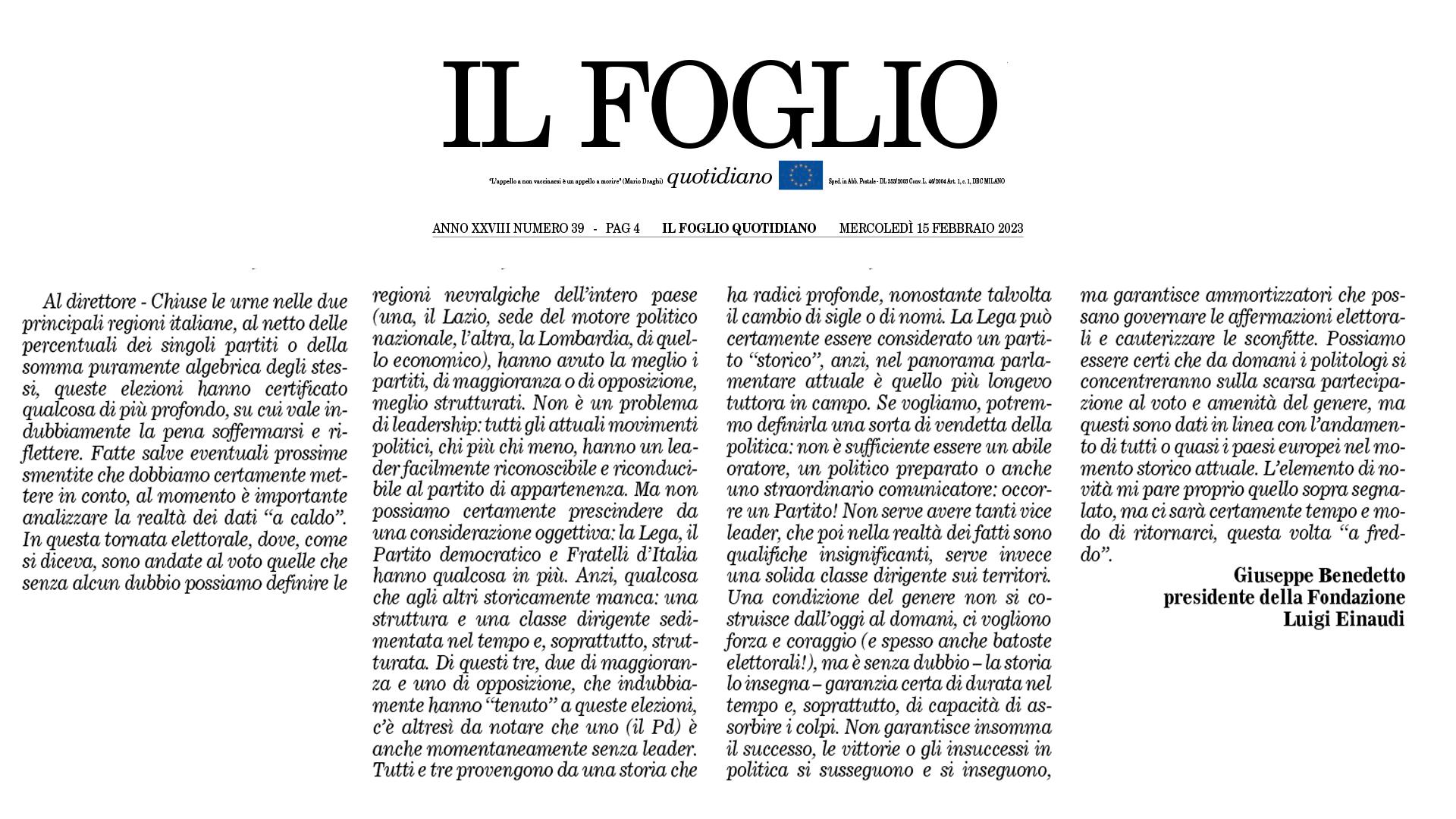 La sinistra “fuori moda e fuori tema” e una riflessione sull’astensionismo