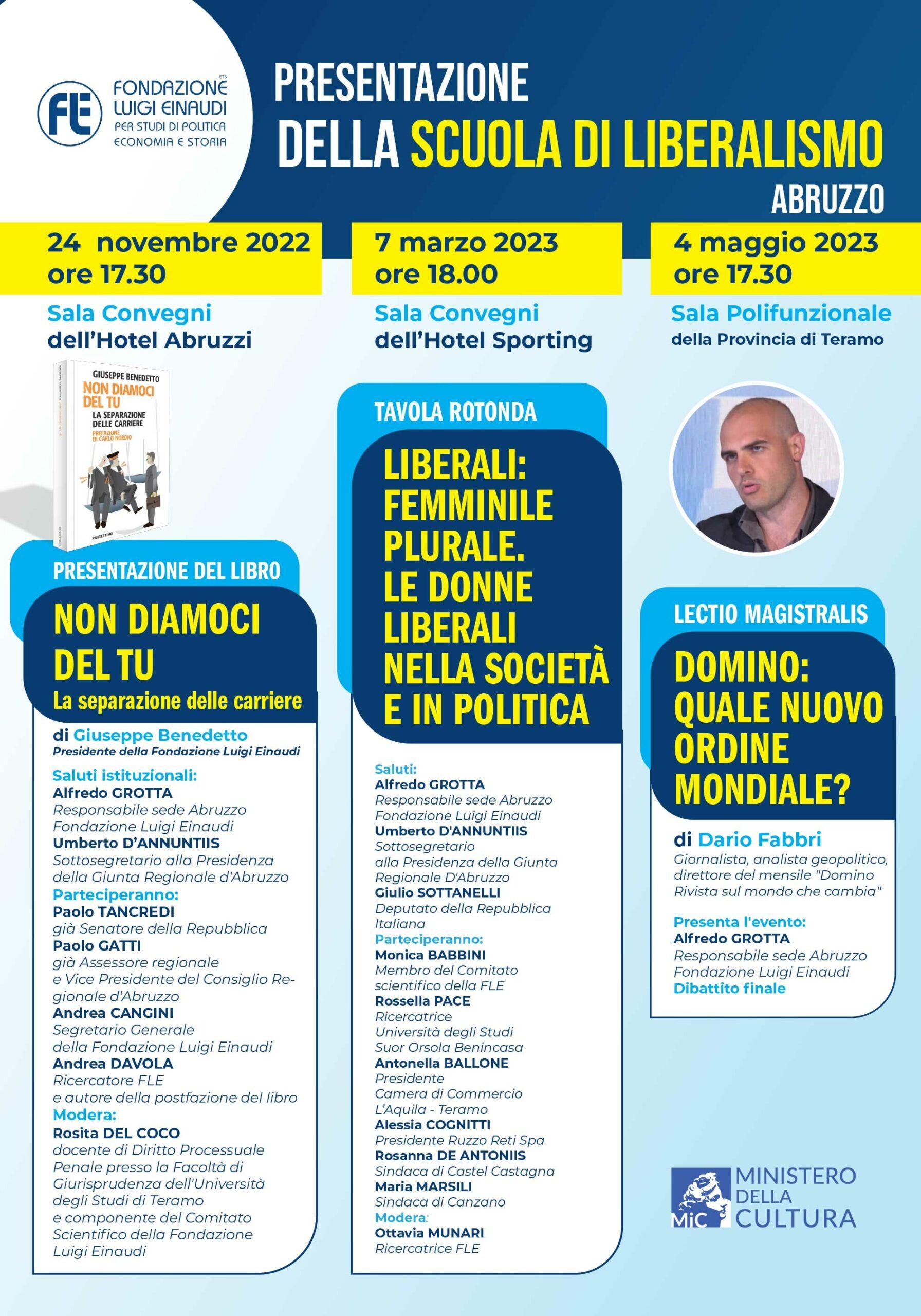 Scuola di Liberalismo 2023 – Abruzzo
