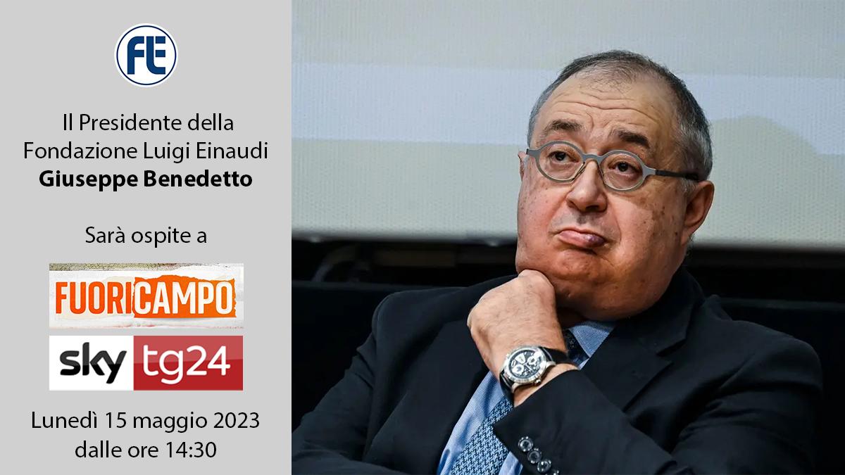 Il Presidente Giuseppe Benedetto ospite a Fuori Campo – SkyTg24