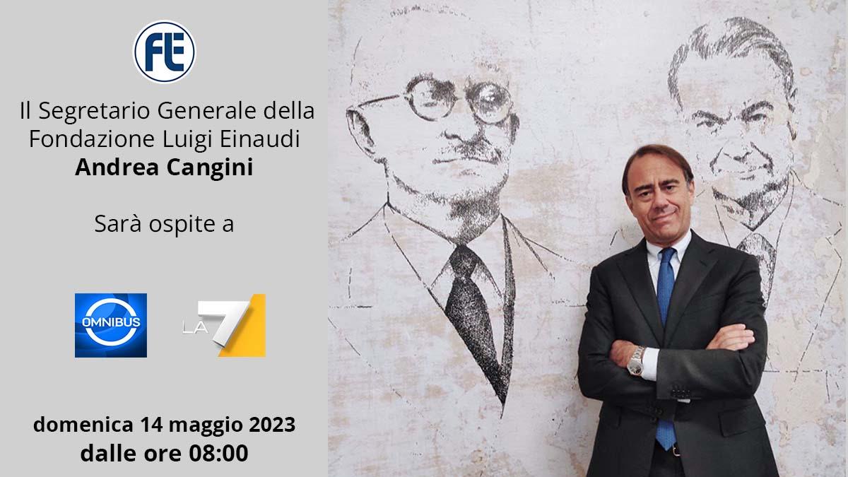 Il Segretario Generale Andrea Cangini ospite a OMNIBUS – La7