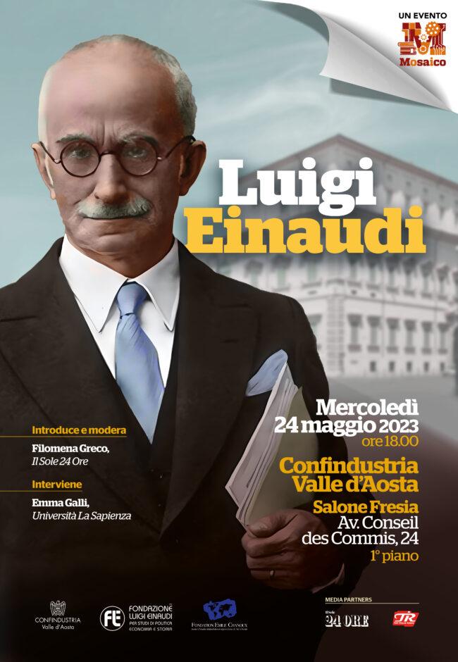 Luigi Einaudi – Evento Confindustria Valle d’Aosta