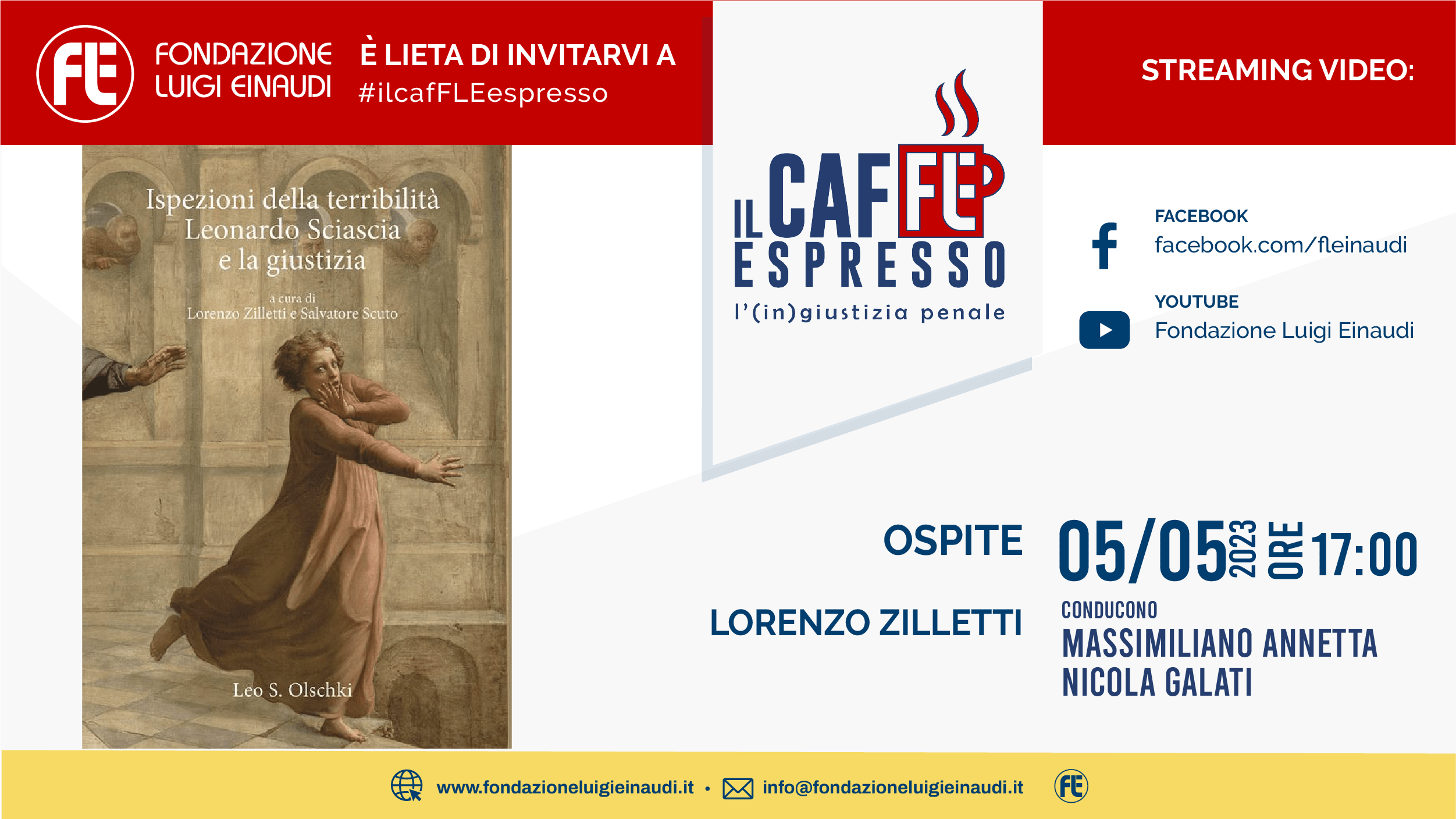 #ilCafFLEespresso – L'(in)giustizia penale con Lorenzo Zilletti
