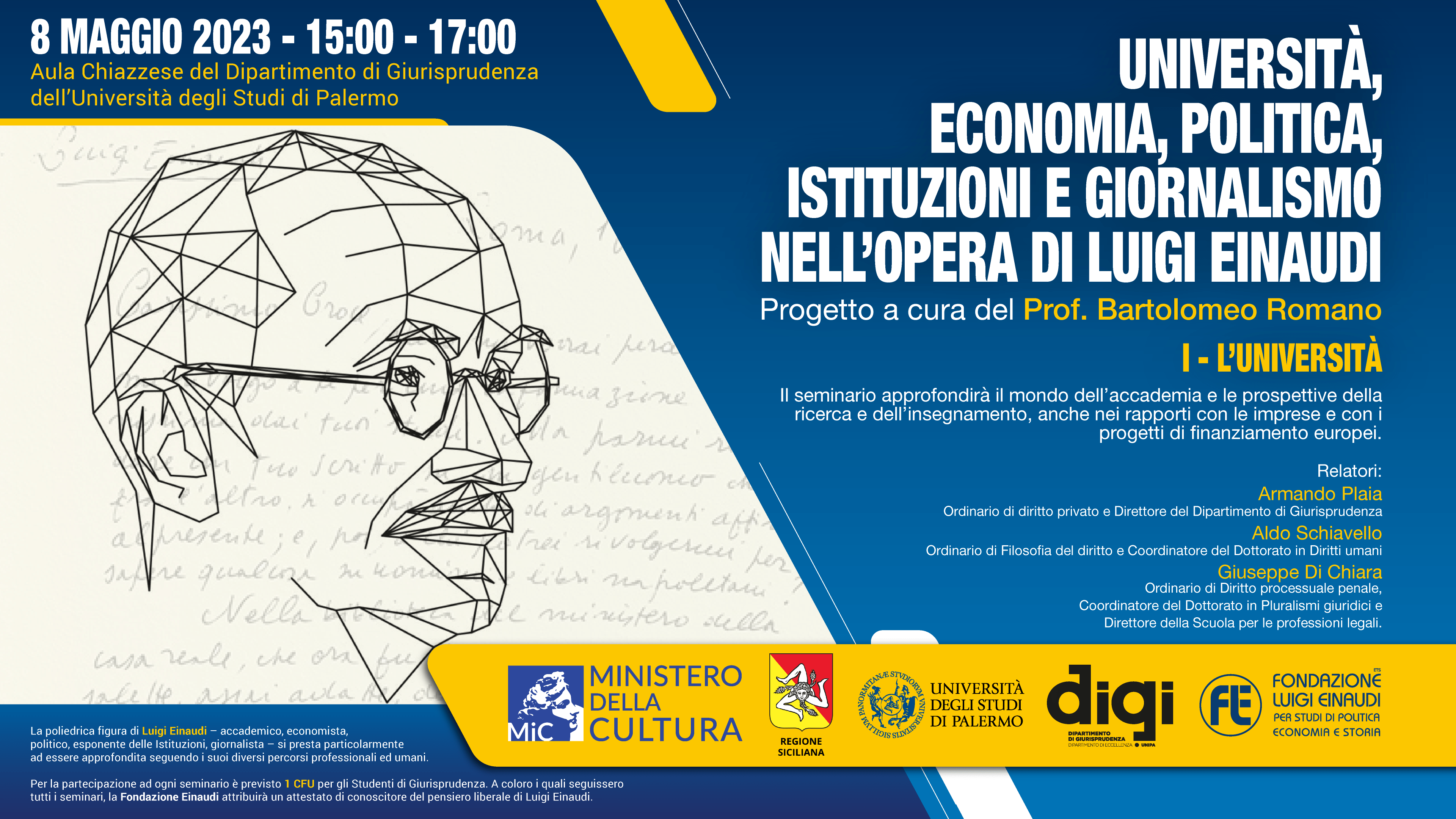 Università, Economia, Politica, Istituzioni e Giornalismo nell’opera di Luigi Einaudi: L’Università