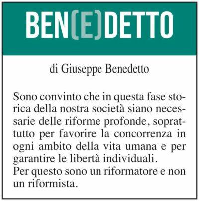 Ben(e)detto del 26 agosto 2023