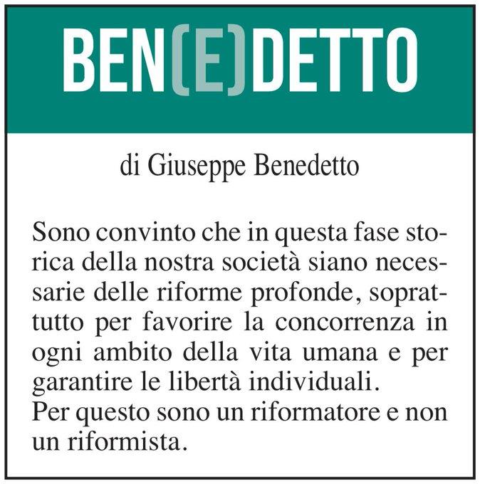 Ben(e)detto del 26 agosto 2023