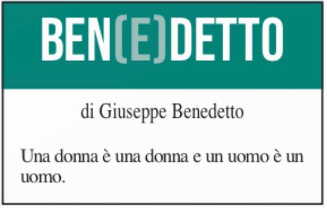 Ben(e)detto del 29 agosto 2023