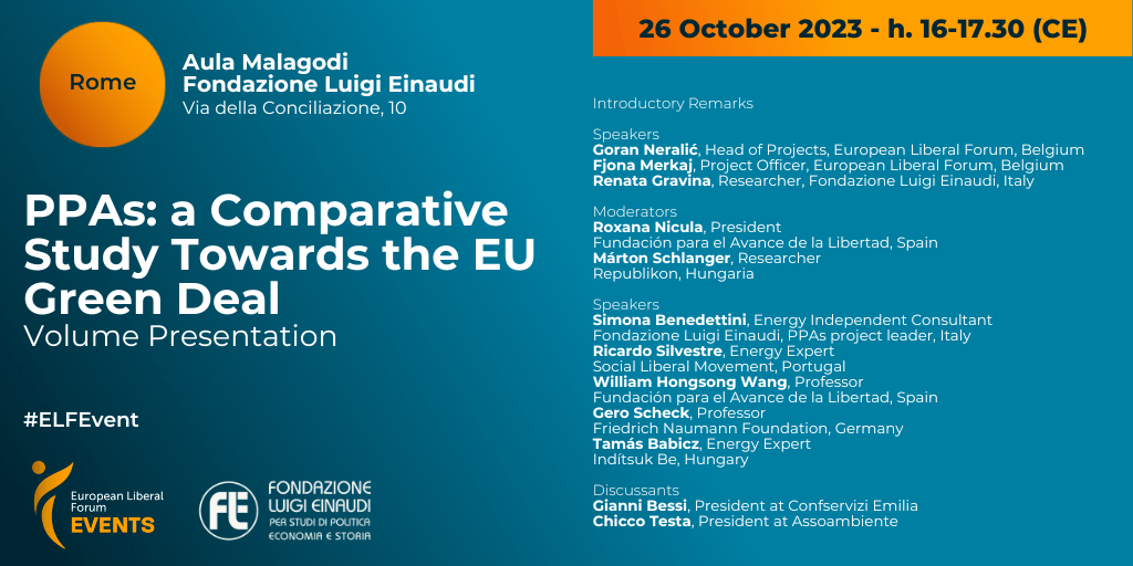 PPAs: a Comparative Study Towards the EU Green Deal