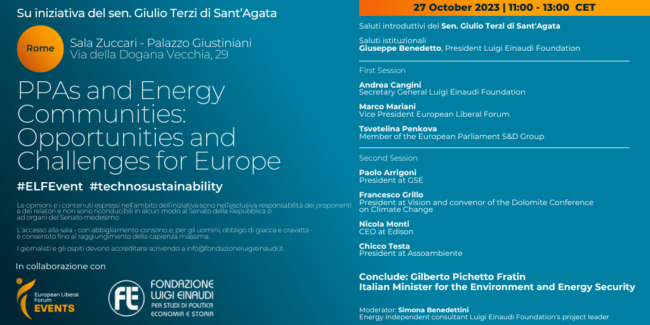PPAs and Energy Communities:  Opportunities and Challenges for Europe