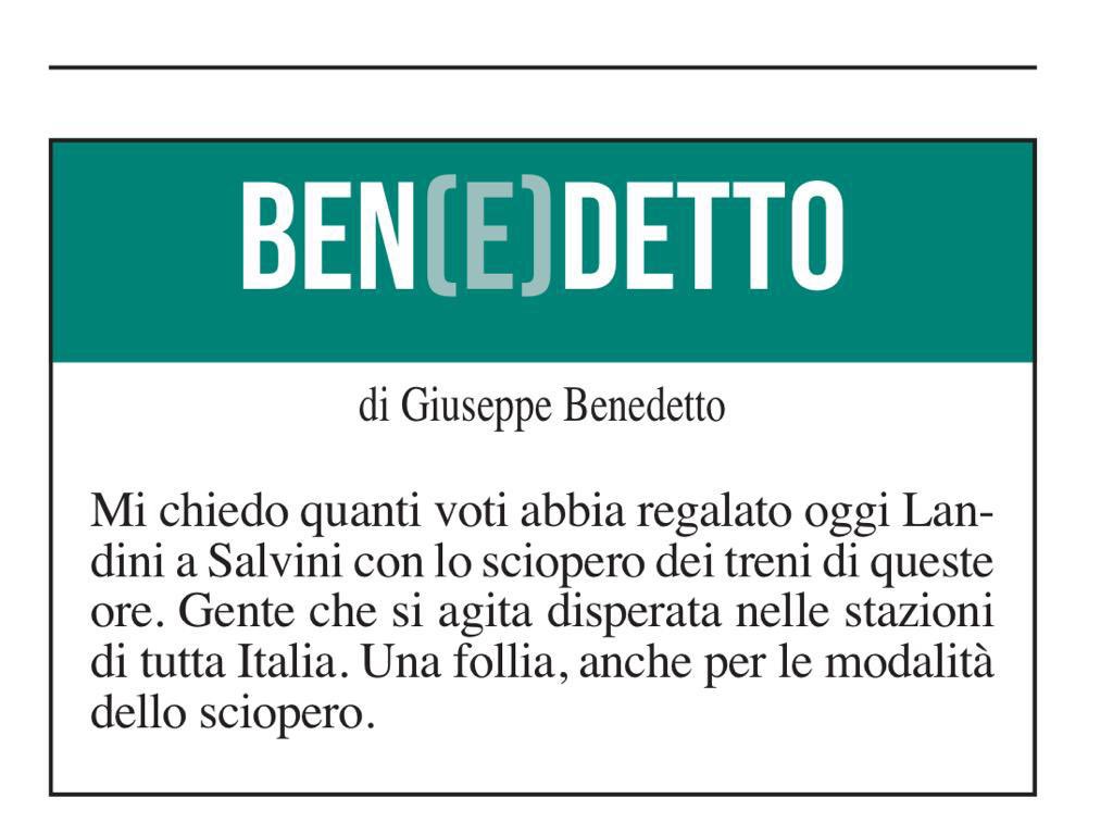 Ben(e)detto del 2 dicembre 2023