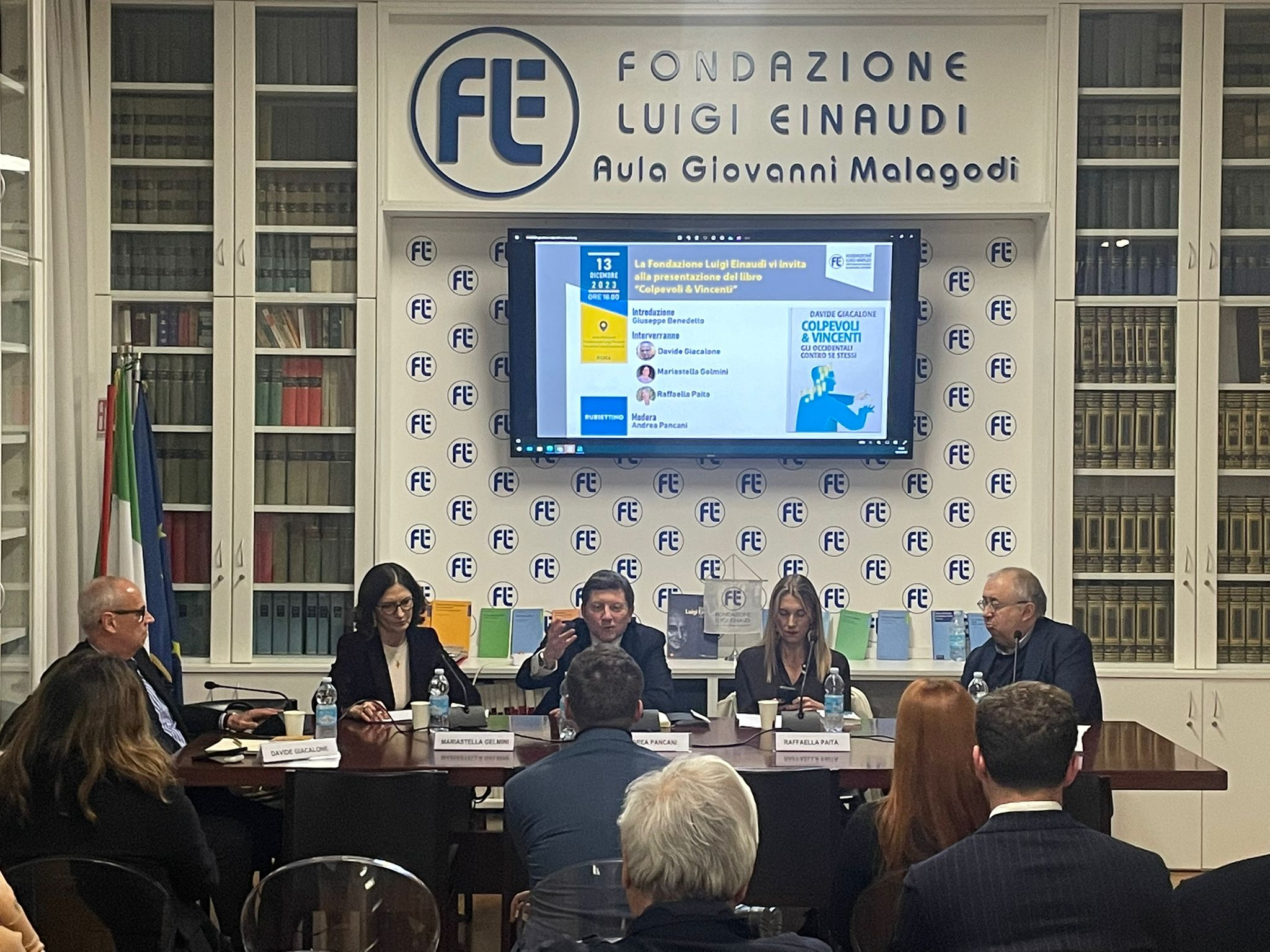 “Colpevoli e vincenti”: alla FLE presentato il nuovo libro di Davide Giacalone, con Gelmini e Paita