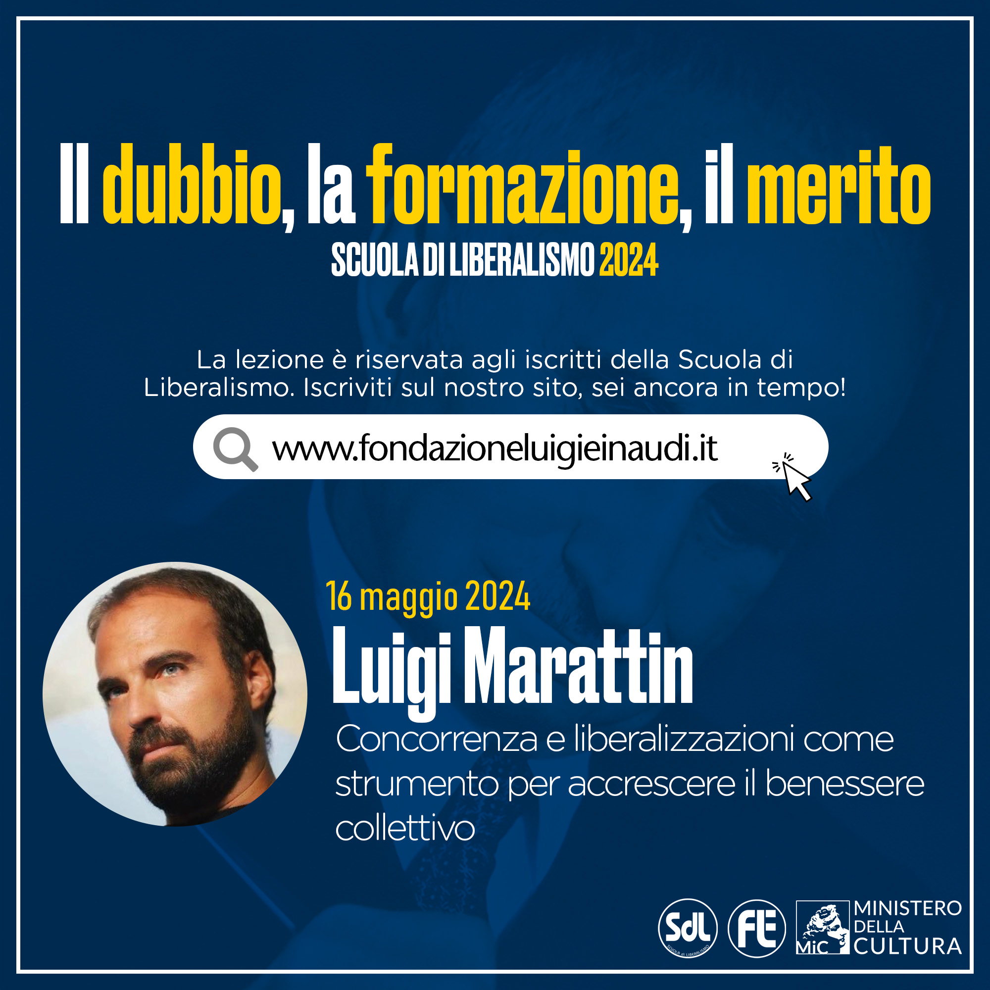 Scuola di Liberalismo 2024 – Luigi Marattin, Concorrenza e liberalizzazioni come strumento per accrescere il benessere collettivo