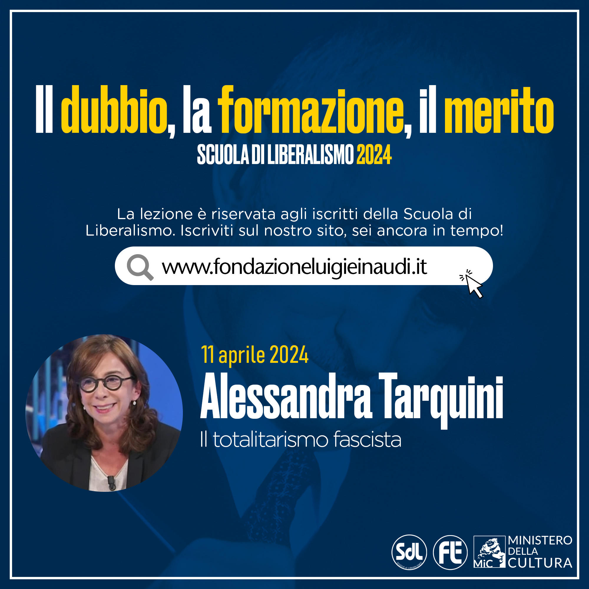 Scuola di Liberalismo 2024 – Alessandra Tarquini, Il totalitarismo fascista