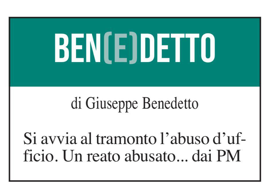 Ben(e)detto dell’11 gennaio 2024