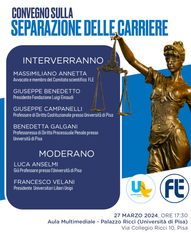 Convegno sulla Separazione delle Carriere