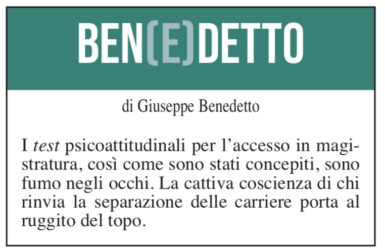 Ben(e)detto del 28 marzo 2024