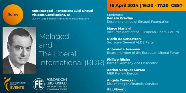 Malagodi and The Liberal International (RDR)