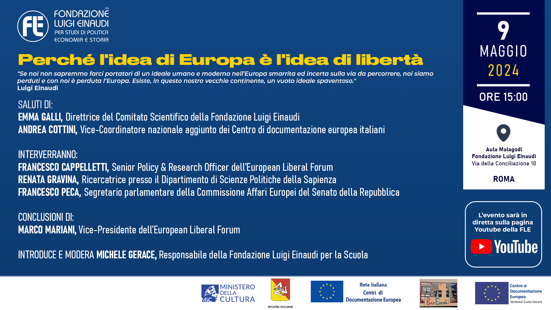 Perché l’idea di Europa è l’idea di libertà