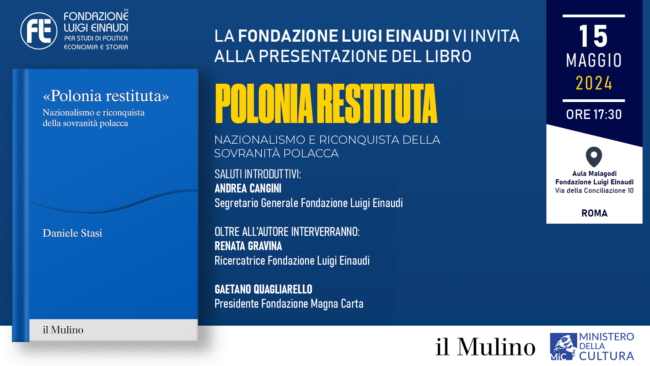 Presentazione del libro “Polonia restituta” di Daniele Stasi
