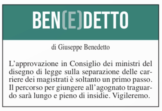 Ben(e)detto del 30 maggio 2024