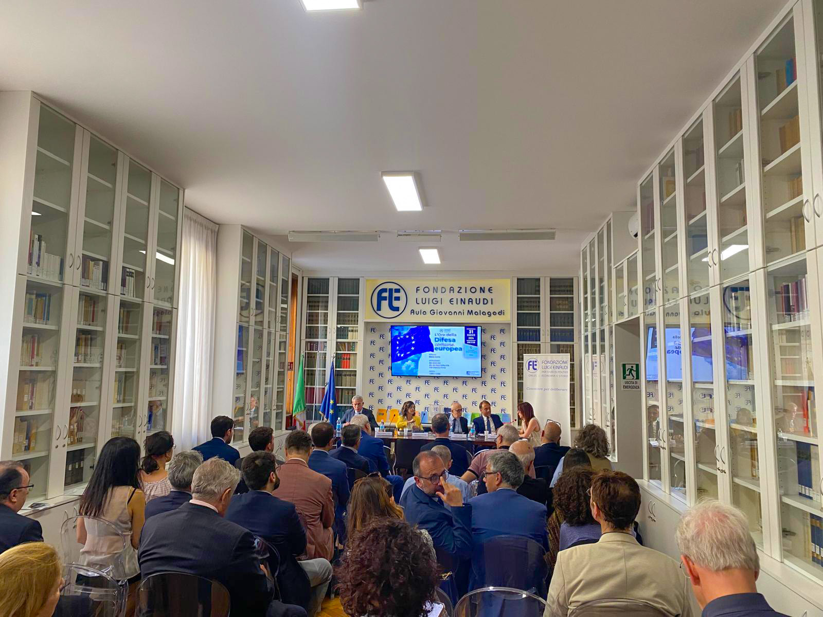In Fondazione Einaudi il dibattito “L’ora della difesa comune”