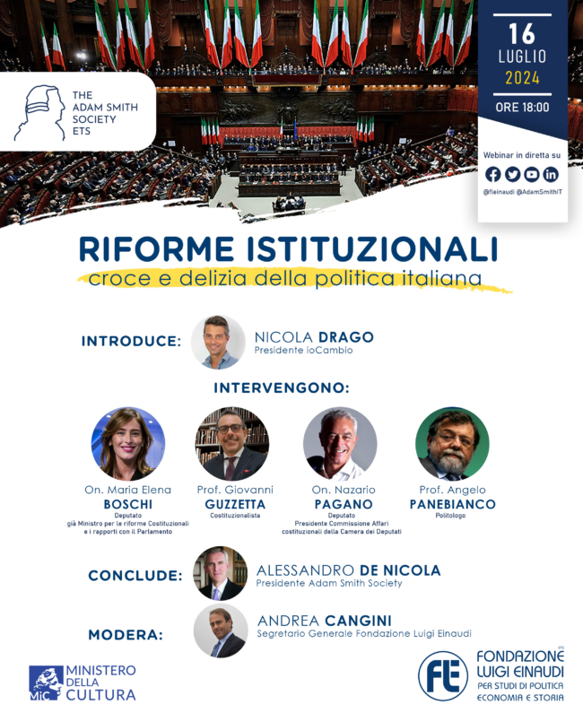 Riforme istituzionali croce e delizia della politica italiana