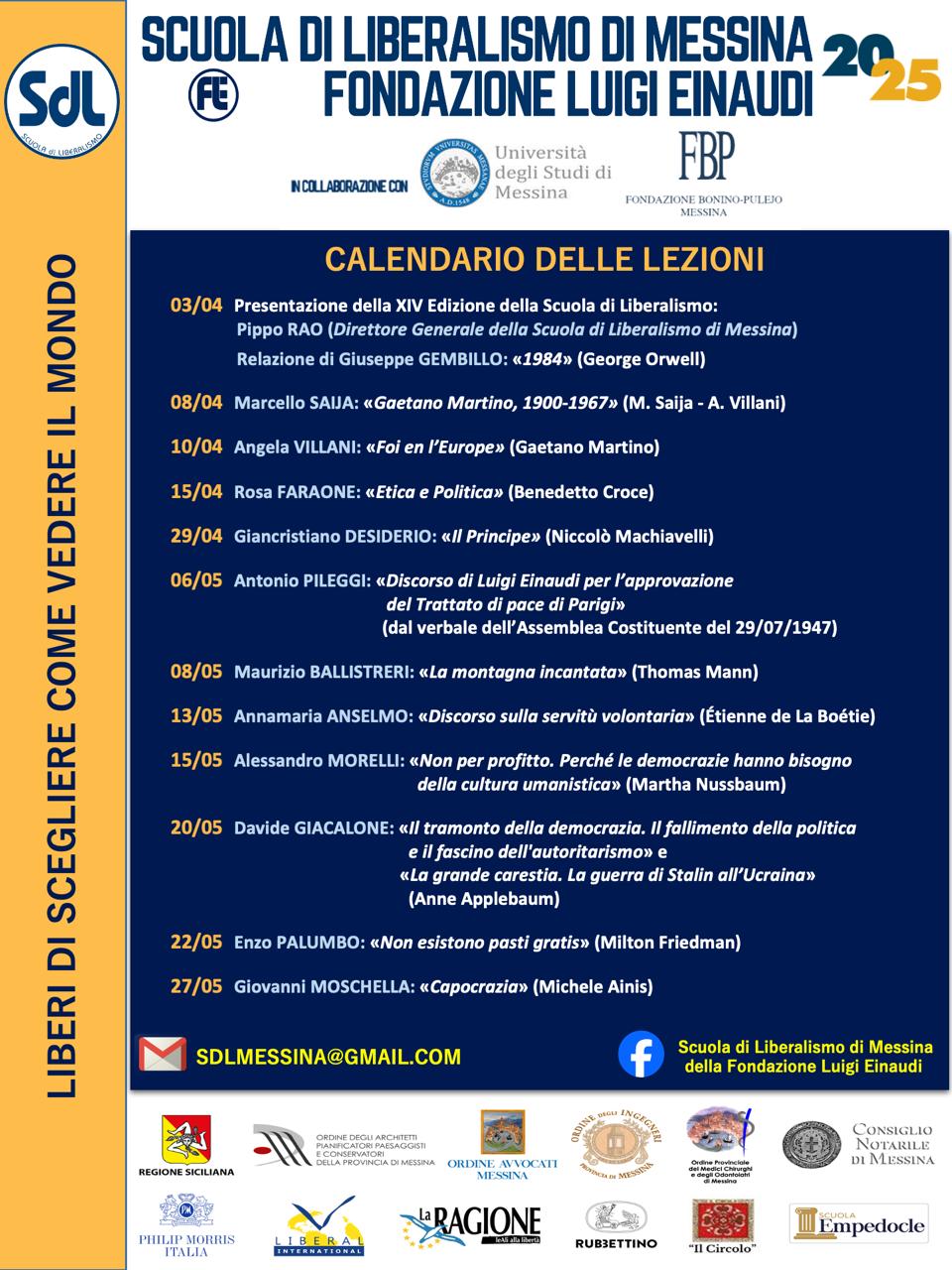 Scuola di Liberalismo 2025 – Messina