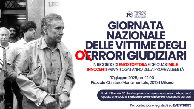 Giornata Nazionale delle Vittime degli O(E)rrori Giudiziari
