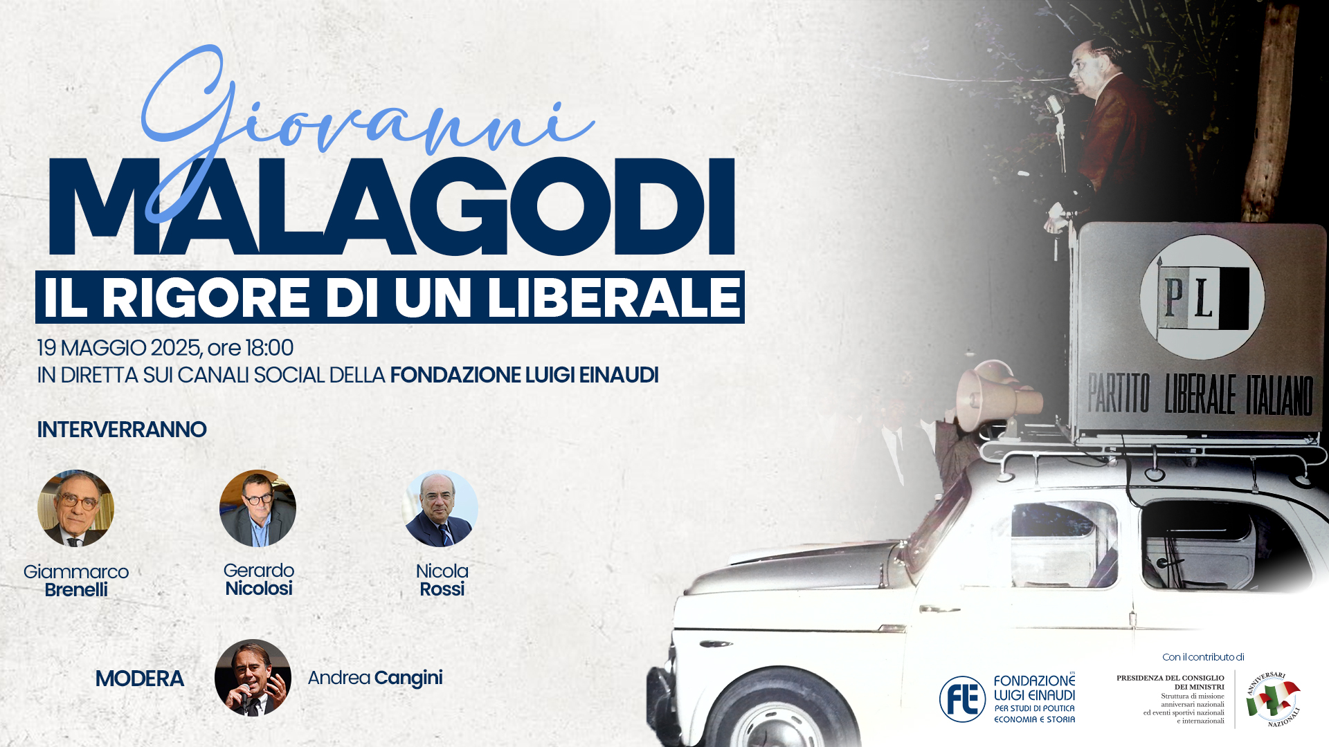 Giovanni Malagodi, il rigore di un liberale