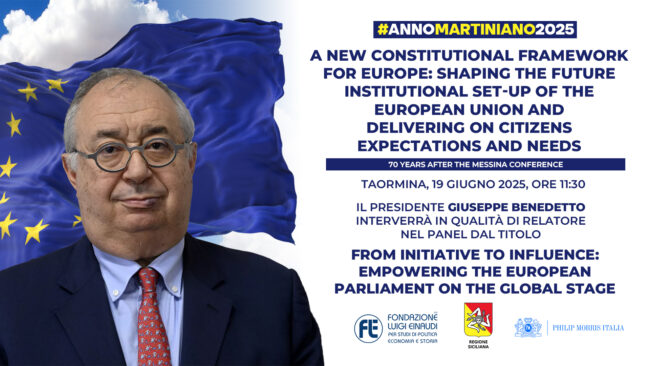 A new constitutional framework for Europe: shaping the future institutional set-up of the European Union and delivering on citizens expectations and needs