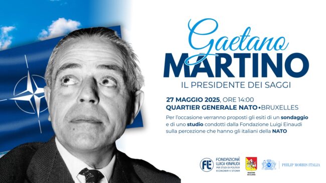 Gaetano Martino il Presidente dei Saggi