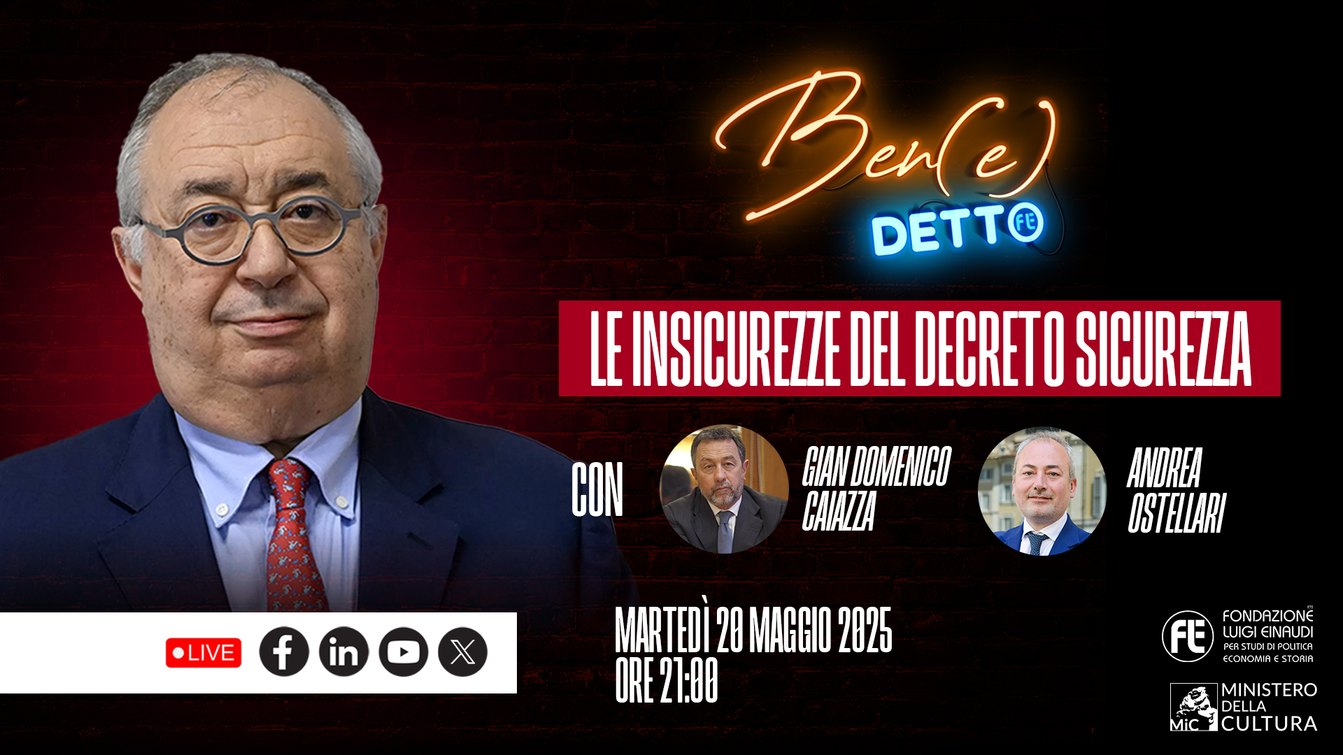 Ben(e)detto – Le insicurezze del Decreto Sicurezza