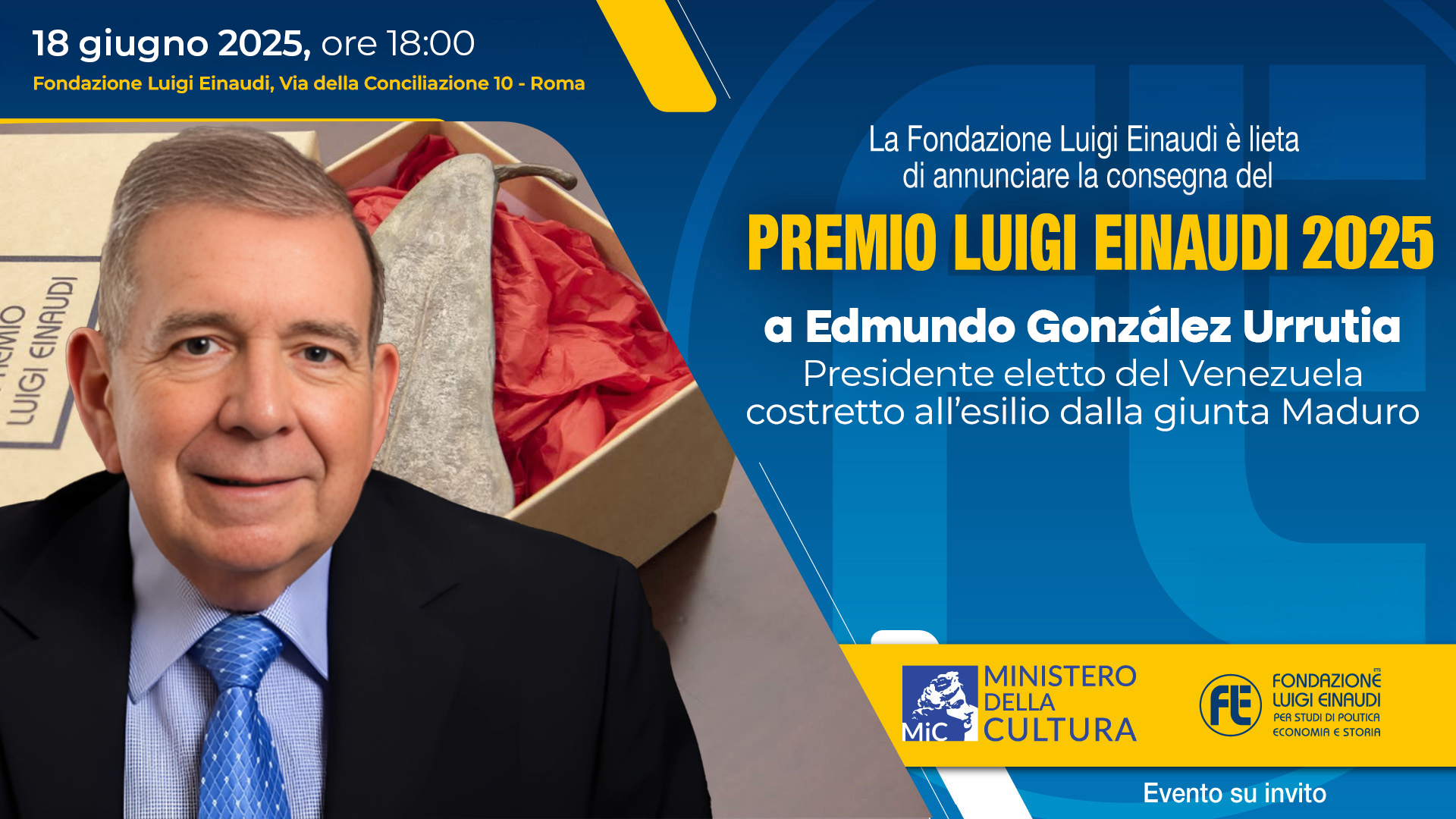 Premio Luigi Einaudi 2025