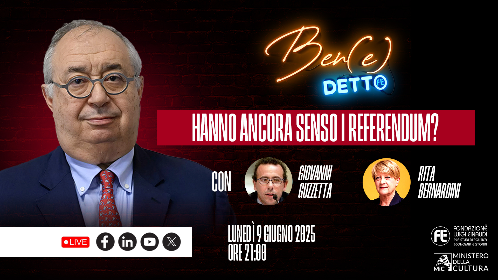 Ben(e)detto – Hanno ancora senso i referendum?