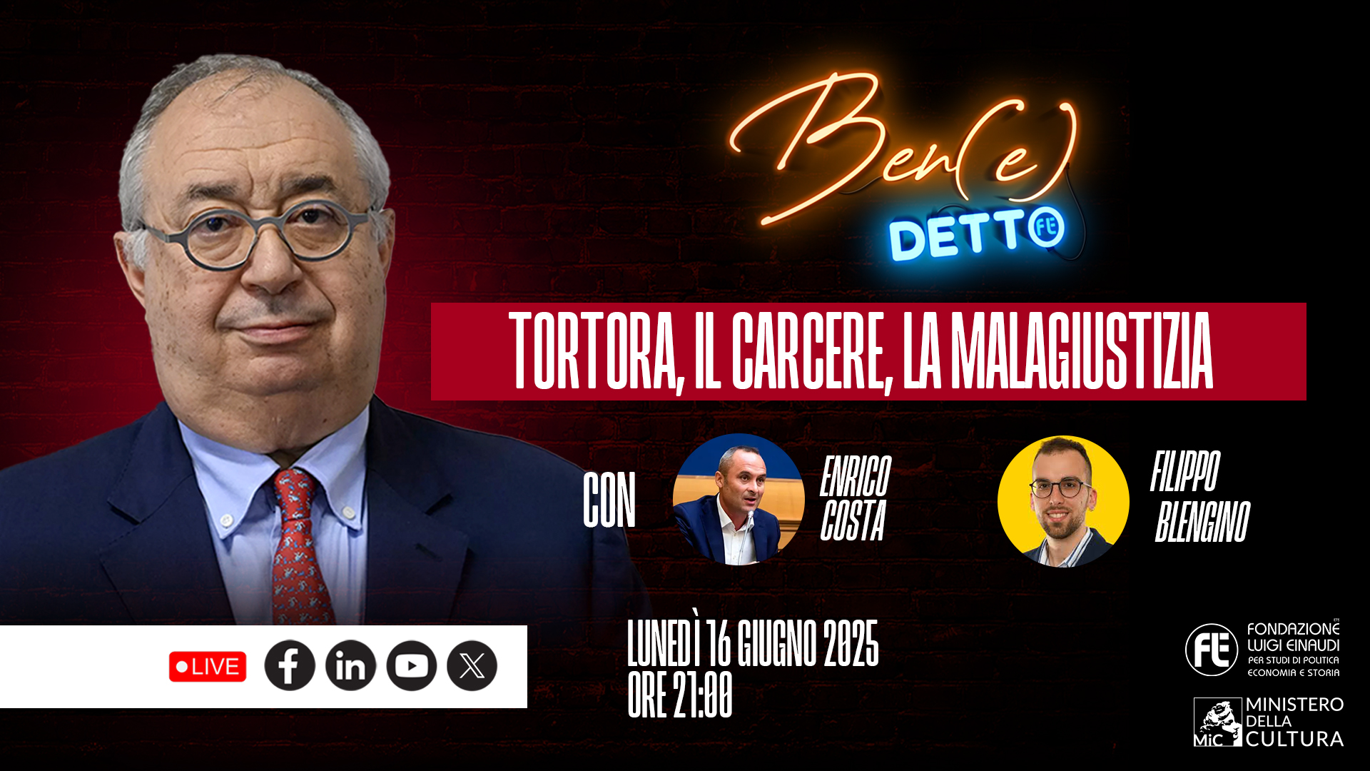 Ben(e)detto – Tortora, il carcere, la malagiustizia