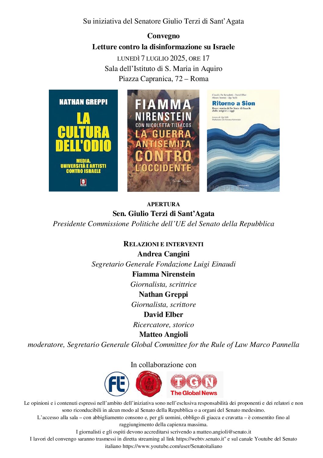 Letture contro la disinformazione su Israele Letture contro la disinformazione su Israele