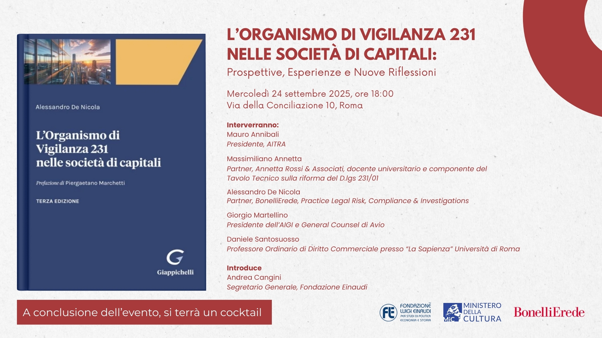 L’organismo di vigilanza 231 nelle società di capitali: prospettive, esperienze e nuove riflessioni