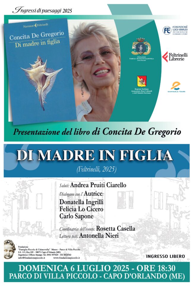 Presentazione del libro “Di madre in figlia” di Concita De Gregorio