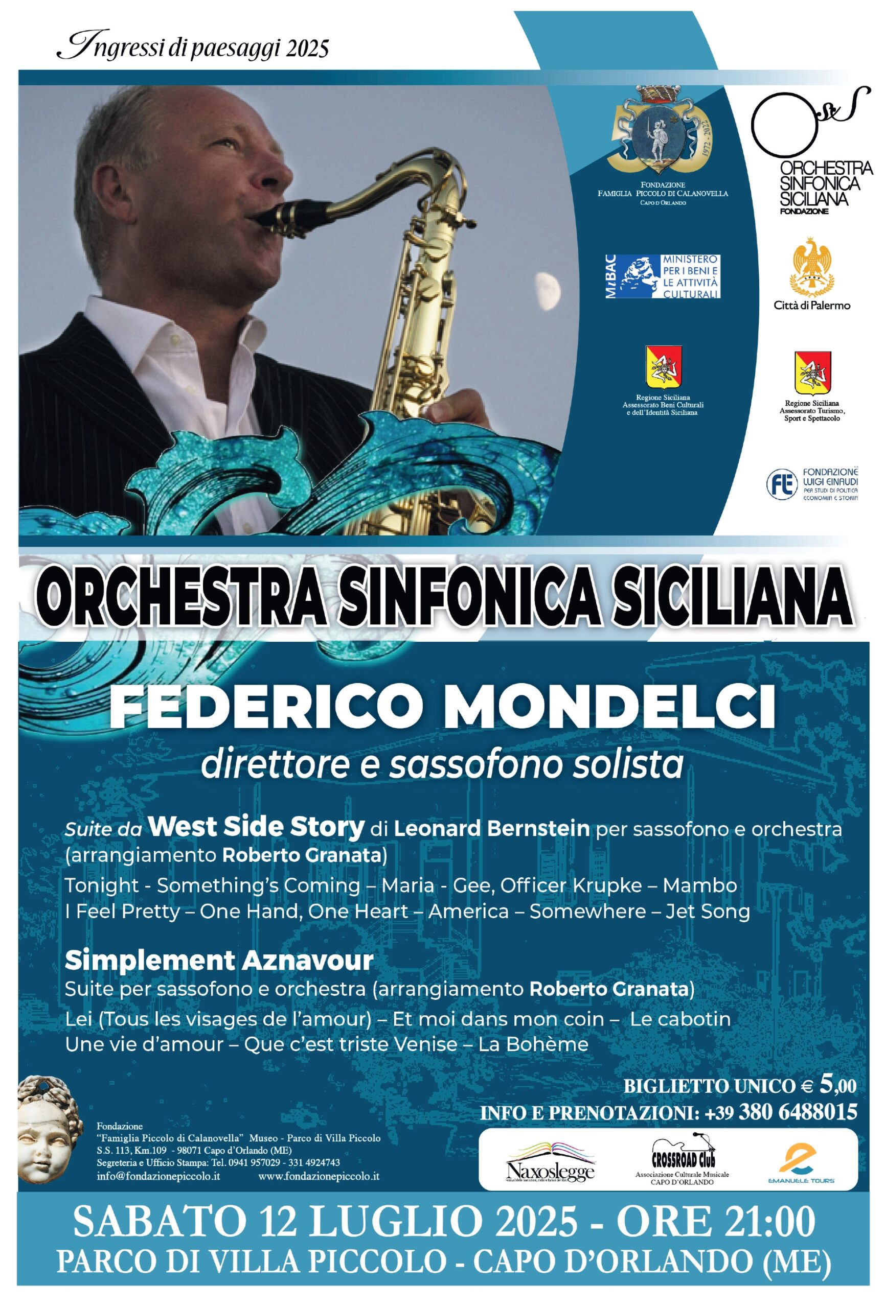 Concerto dell’Orchestra Sinfonica Siciliana