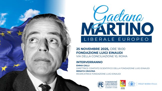 Gaetano Martino liberale europeo