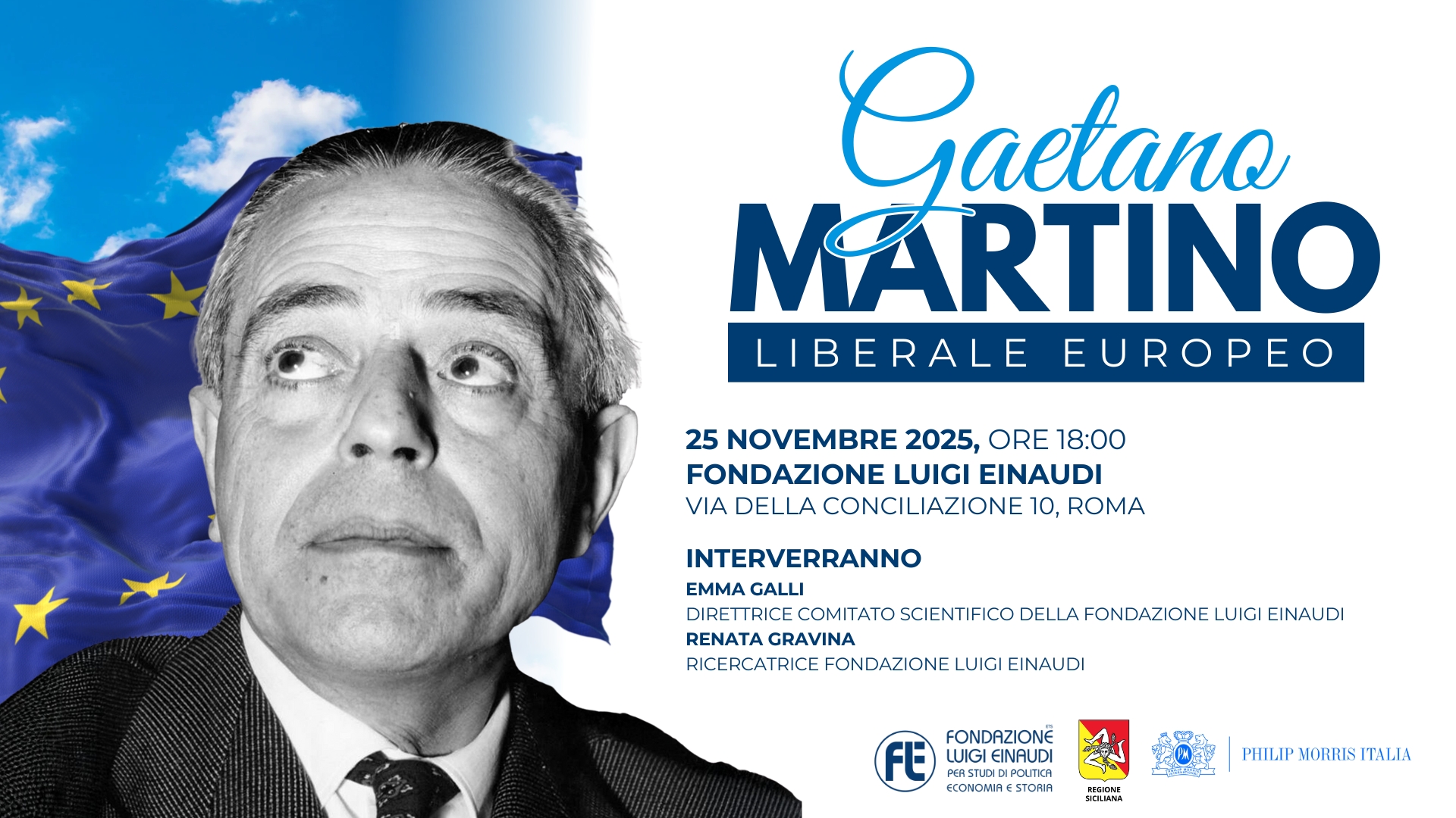 Gaetano Martino liberale europeo