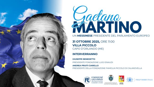 Gaetano Martino un messinese Presidente del Parlamento Europeo