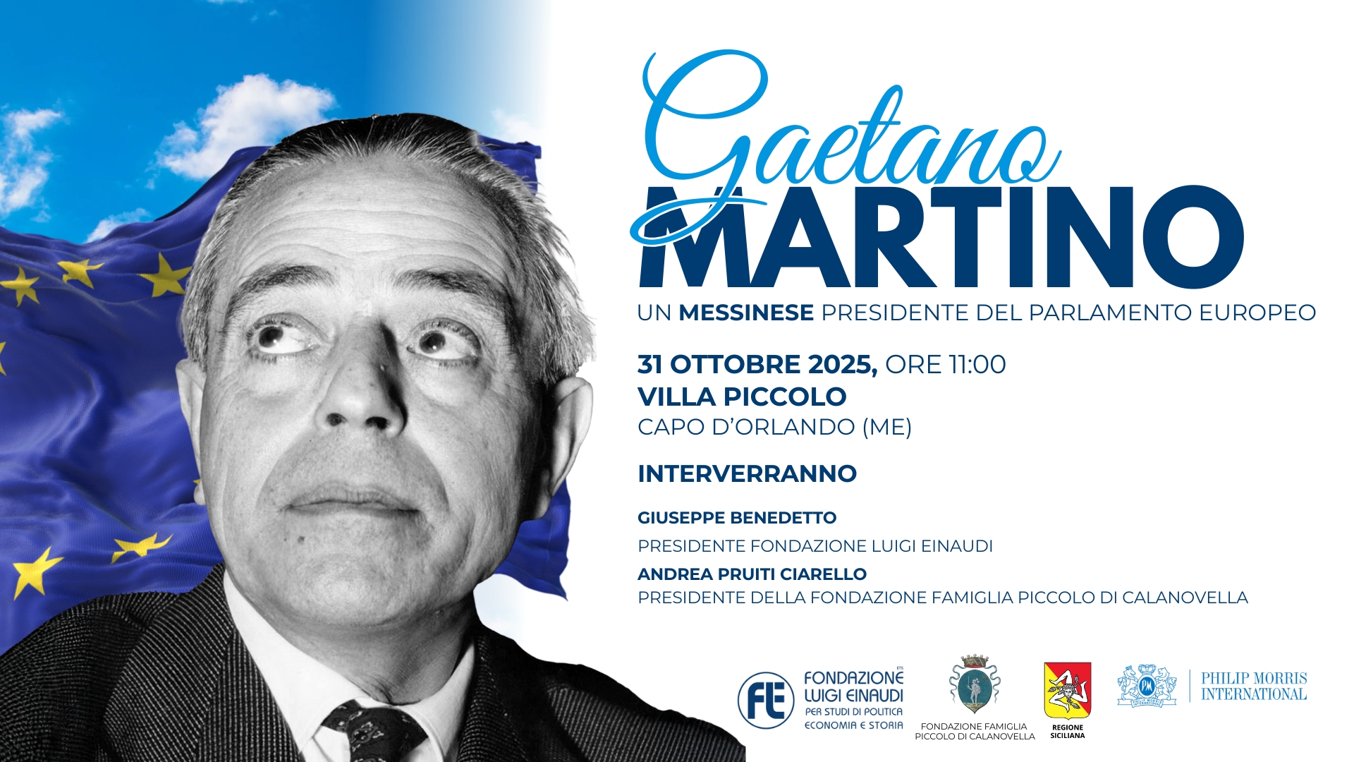 Gaetano Martino un messinese Presidente del Parlamento Europeo