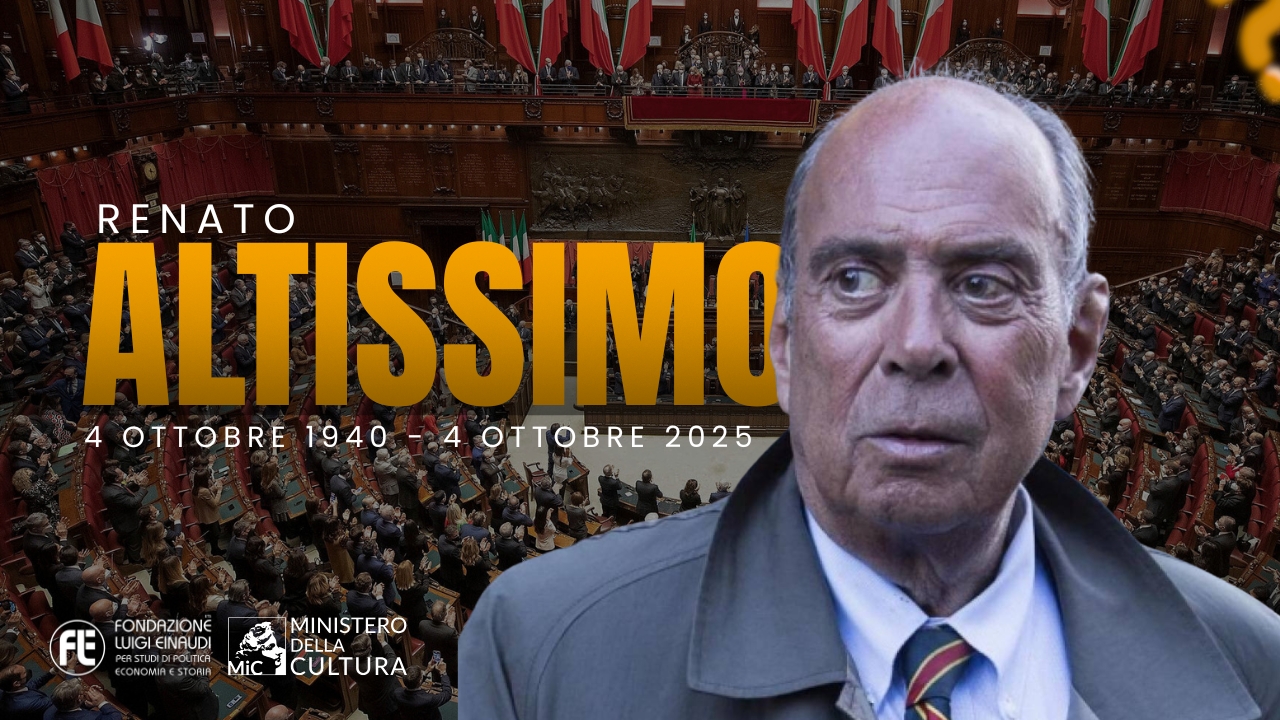 Renato Altissimo [4 ottobre 1940 – 4 ottobre 2025]