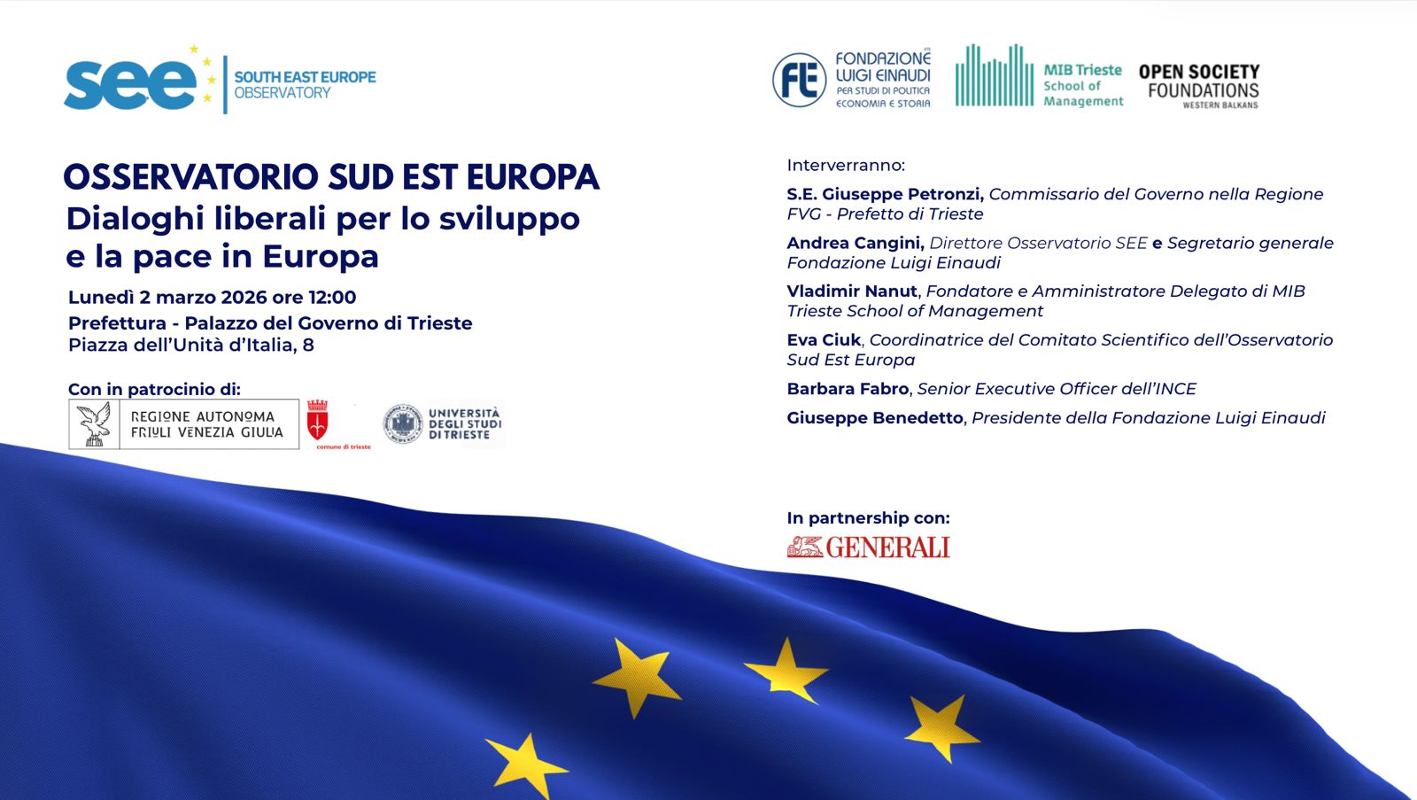 Osservatorio Sud Est Europa: Dialoghi liberali per lo sviluppo e la pace in Europa
