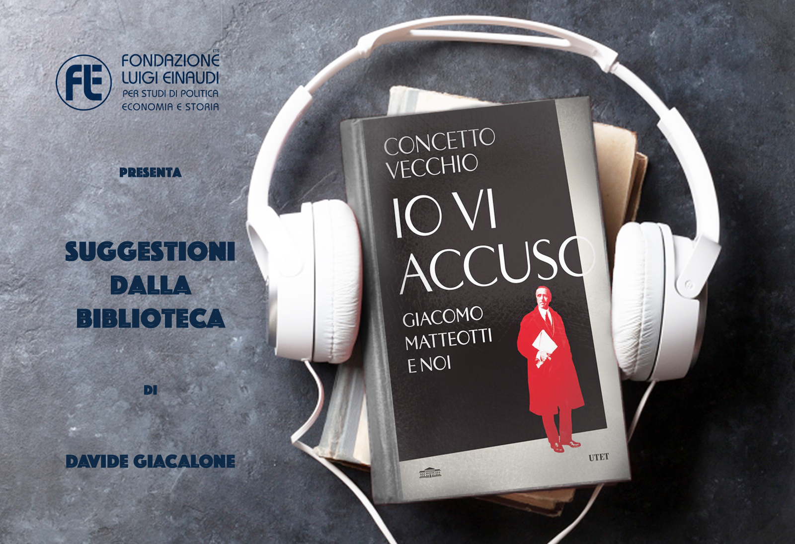 Concetto Vecchio – Io vi accuso