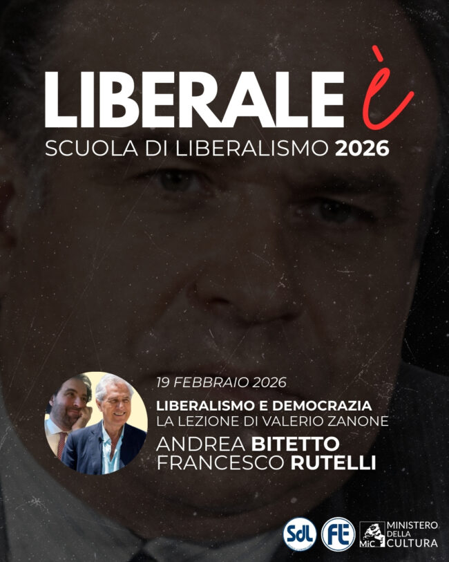 Scuola di Liberalismo 2026 – Andrea Bitetto e Francesco Rutelli – Liberalismo e democrazia: la lezione di Valerio Zanone