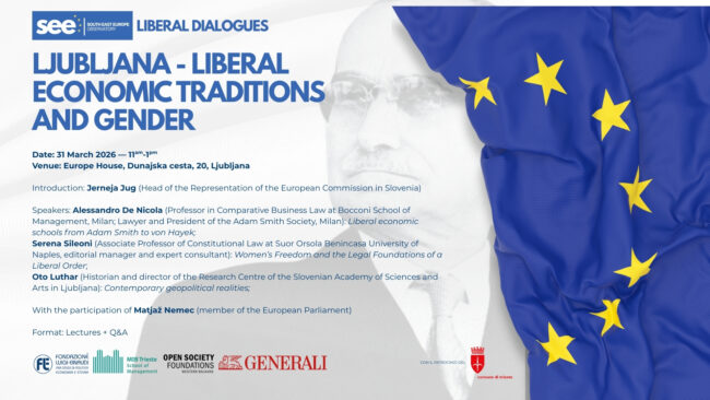 Liberal Dialogues: Ljubljana – Liberal Economic Traditions and Gender