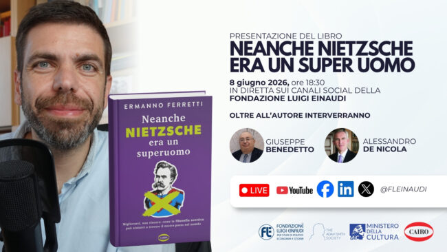 Presentazione del libro “Neanche Nietzsche era un super uomo” di Ermanno Ferretti